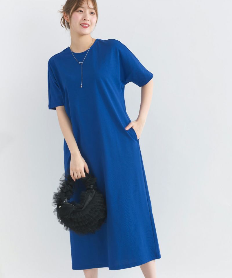 model：H165　着用サイズ：M　ブルー