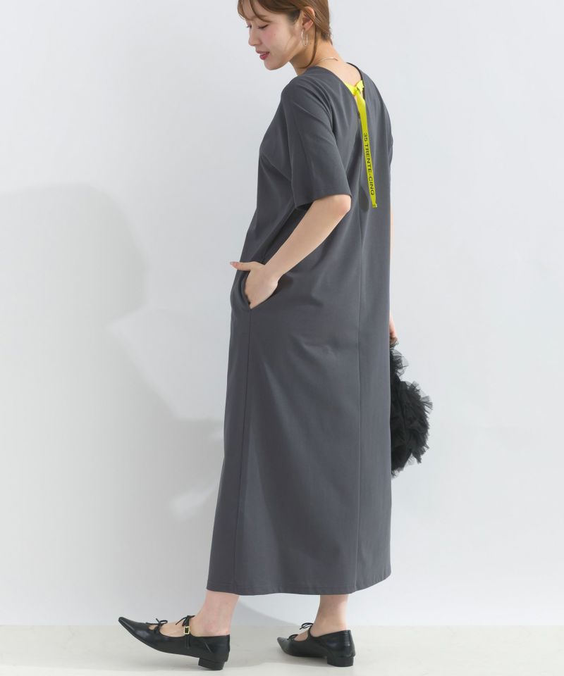 model：H165　着用サイズ：M　チャコールグレー