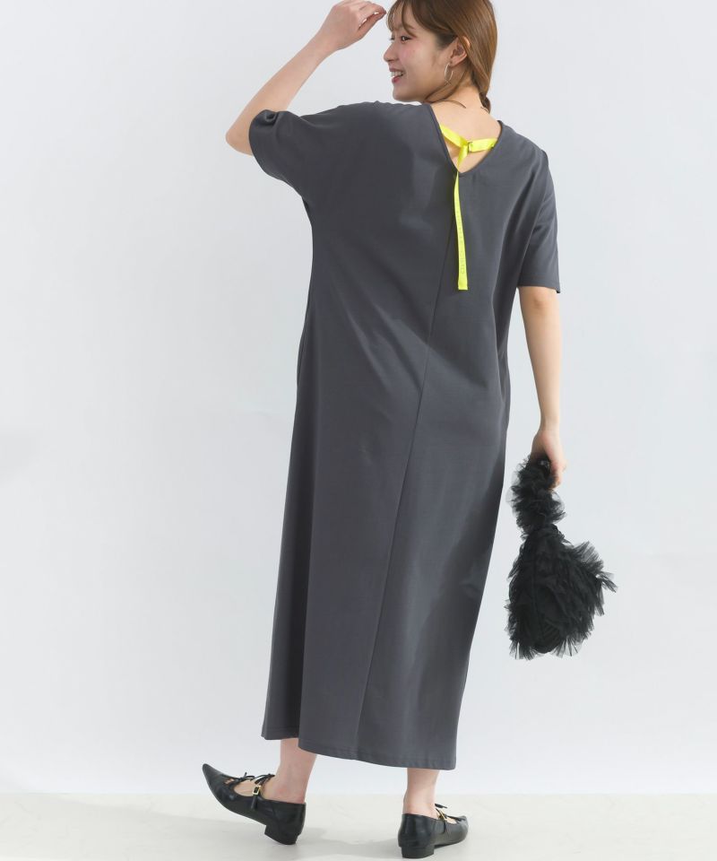 model：H165　着用サイズ：M　チャコールグレー