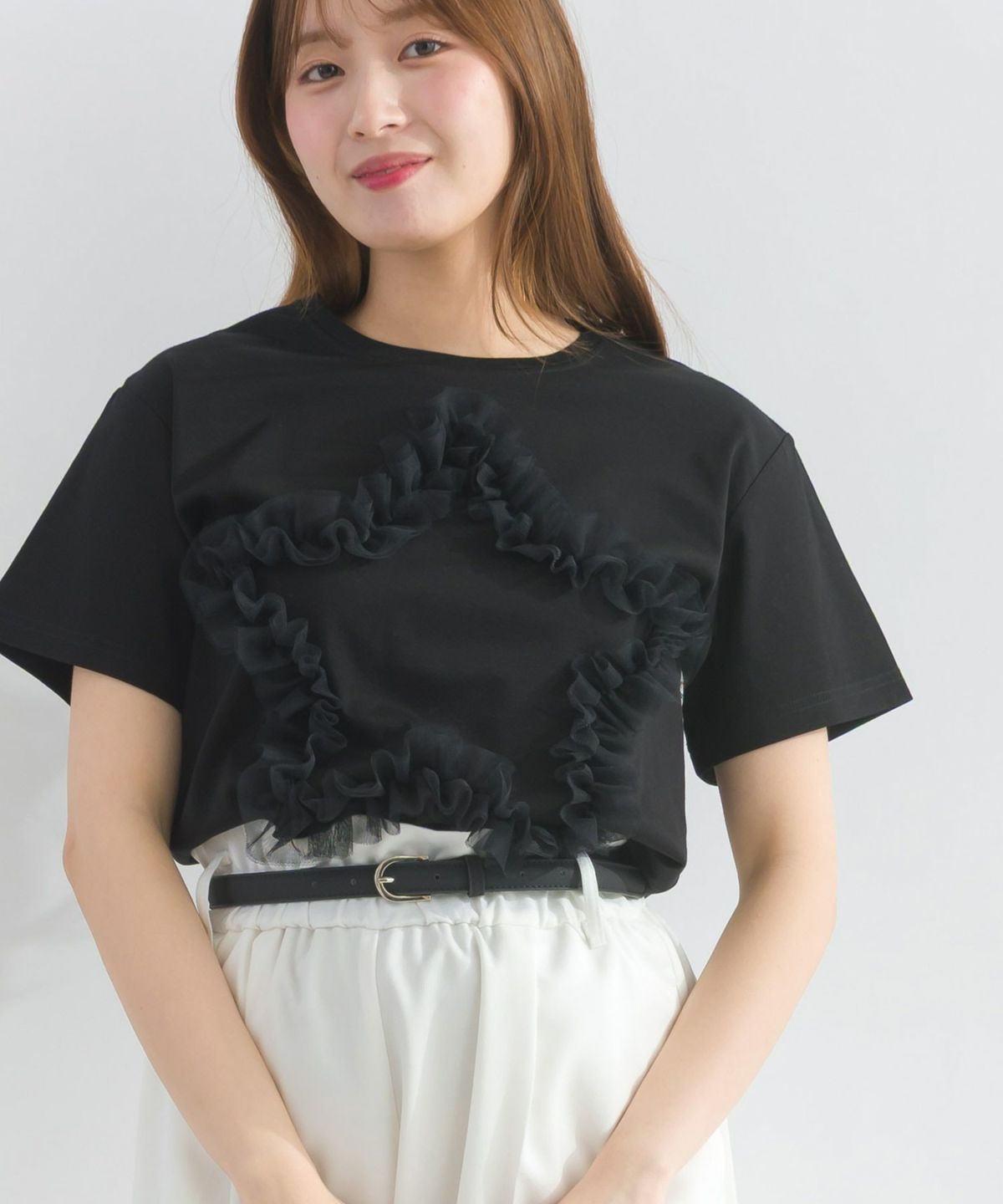 model：H165　着用サイズ：M　ブラック