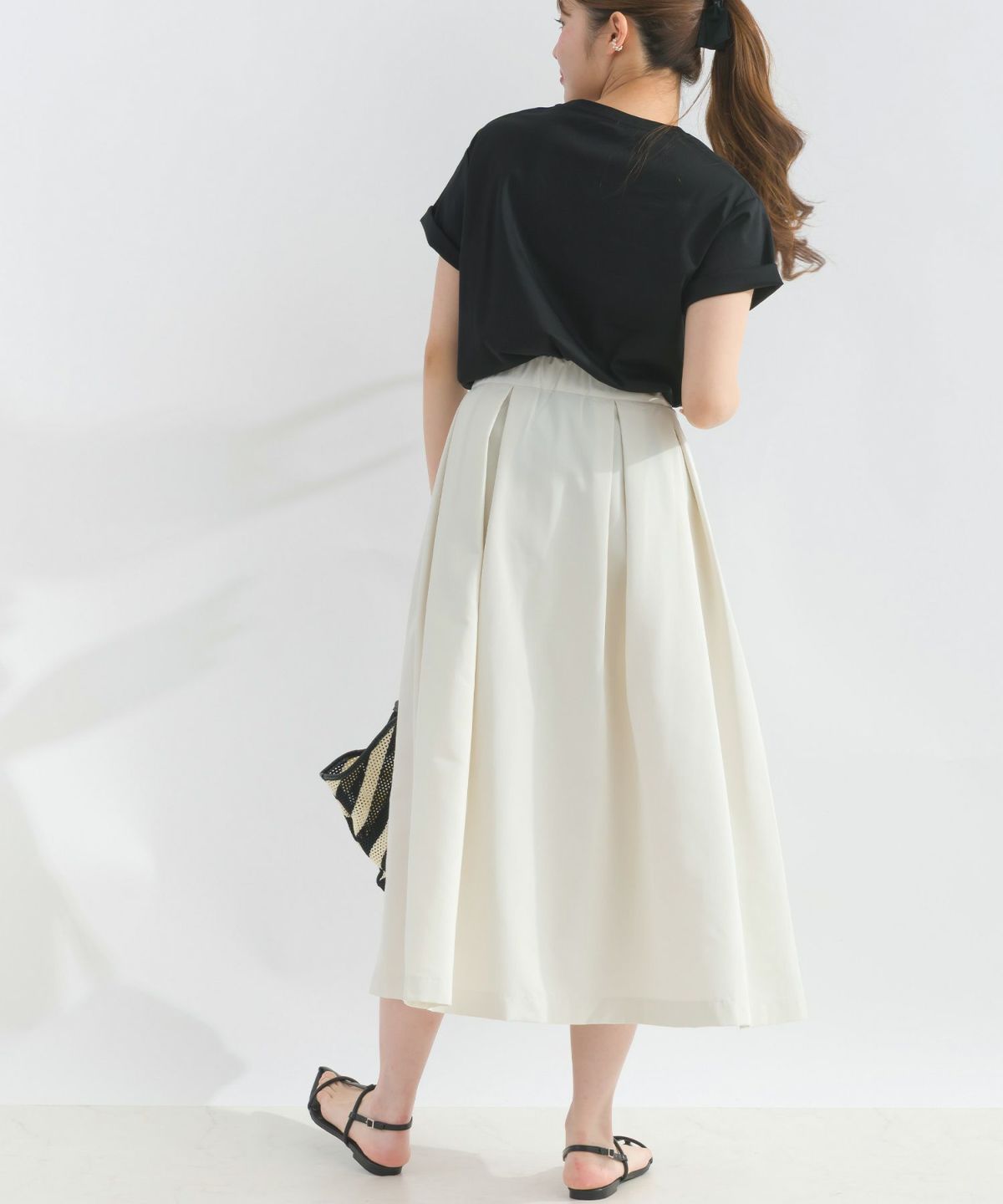 model：H165　着用サイズ：M　ブラック