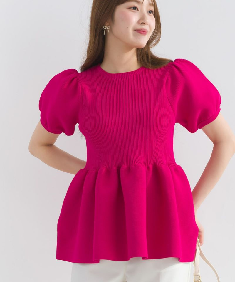 model：H165　着用サイズ：M　チェリーピンク