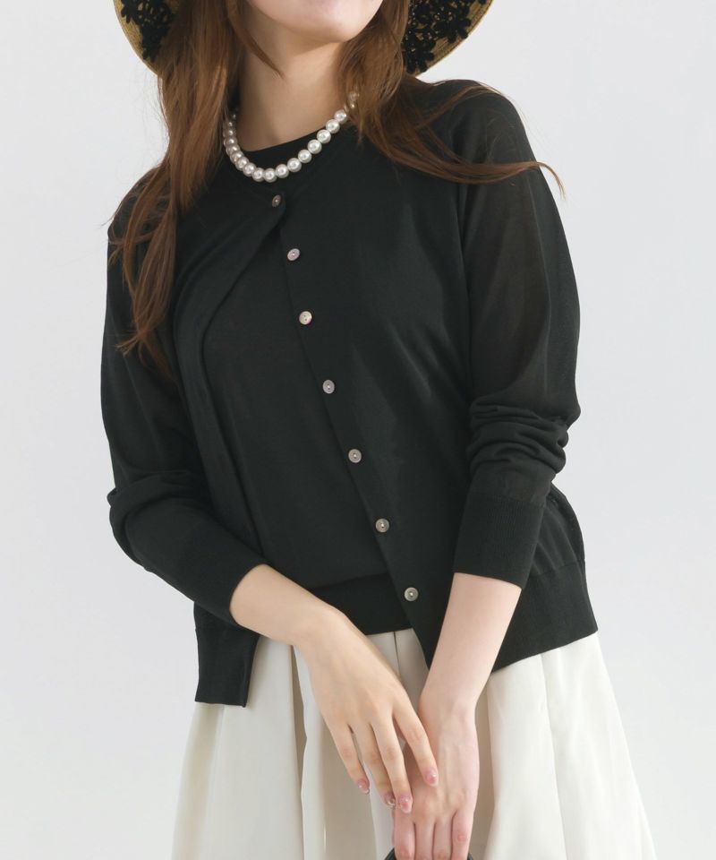 model：H165　着用サイズ：M　ブラック