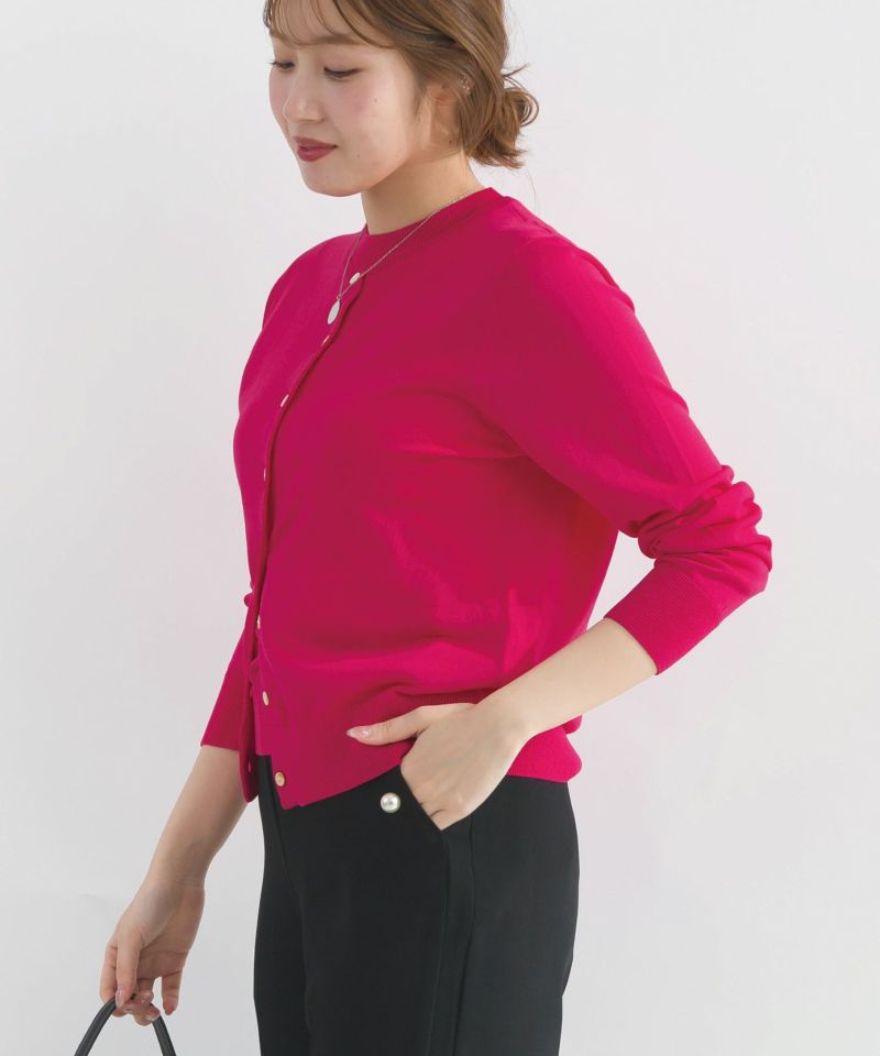 model：H165　着用サイズ：M　チェリーピンク