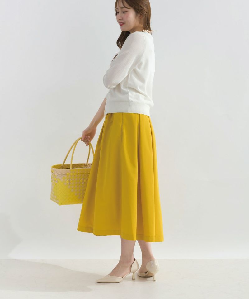 model：H165　着用サイズ：M　オフホワイト