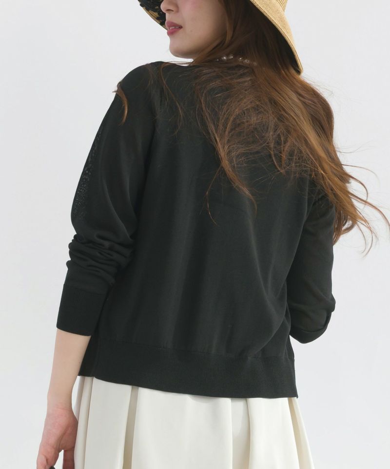 model：H165　着用サイズ：M　ブラック