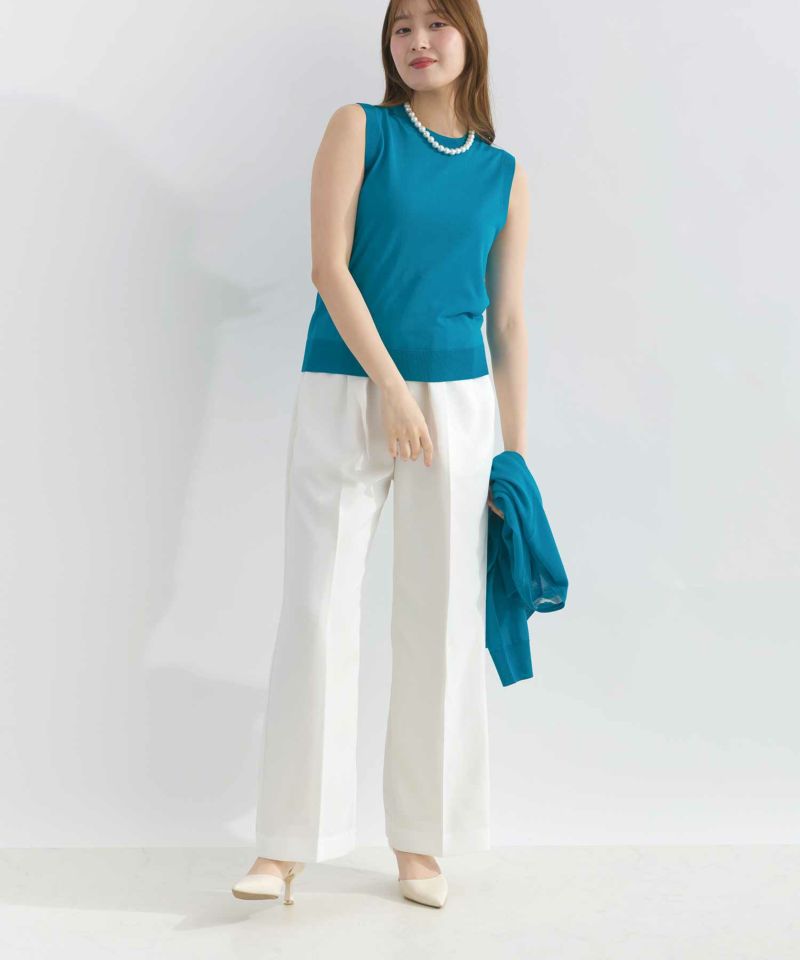 model：H165　着用サイズ：M　ターコイズブルー