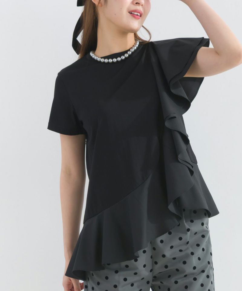 model：H165　着用サイズ：M　ブラック