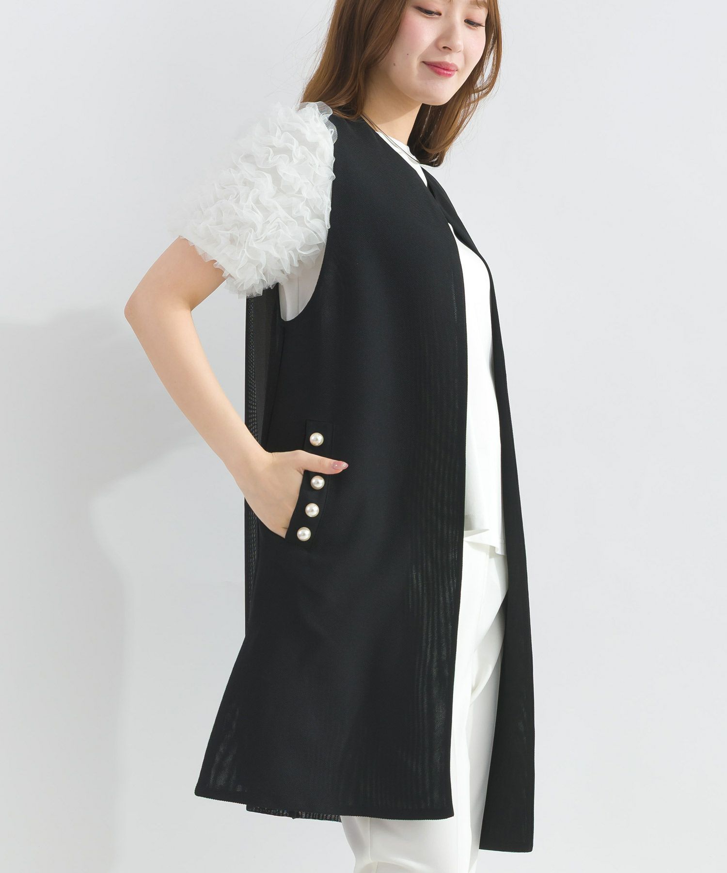 model：H165　着用サイズ：M