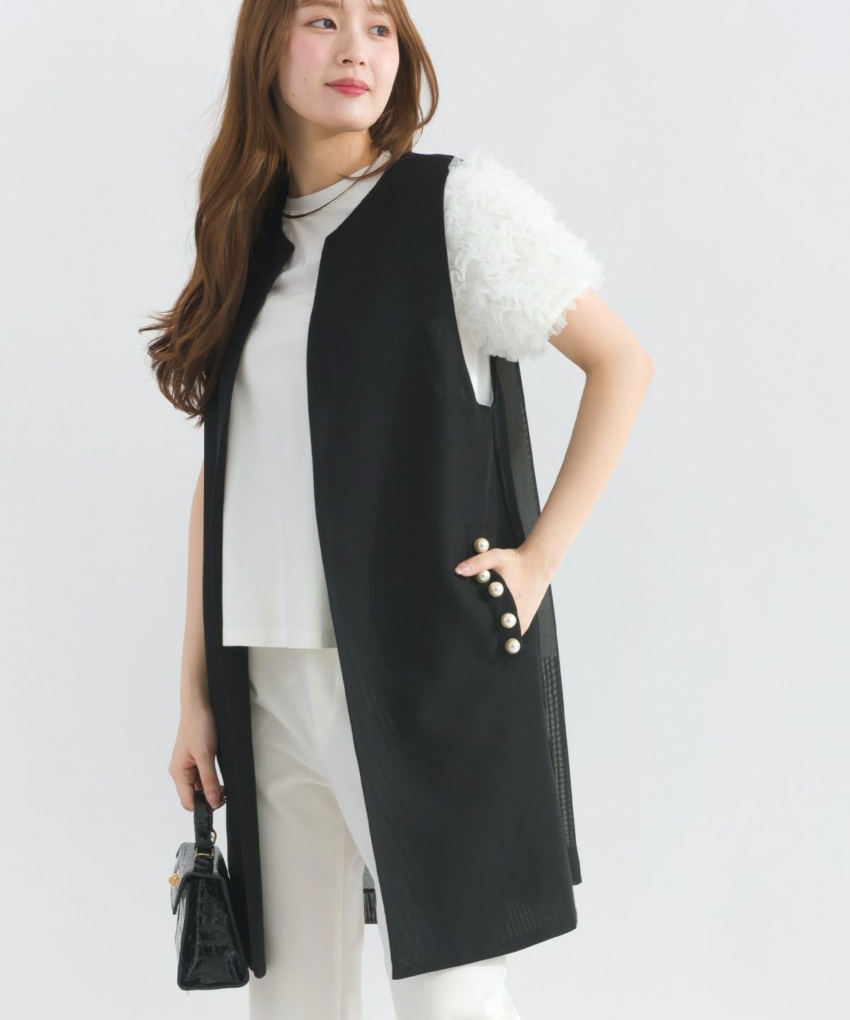 model：H165　着用サイズ：M