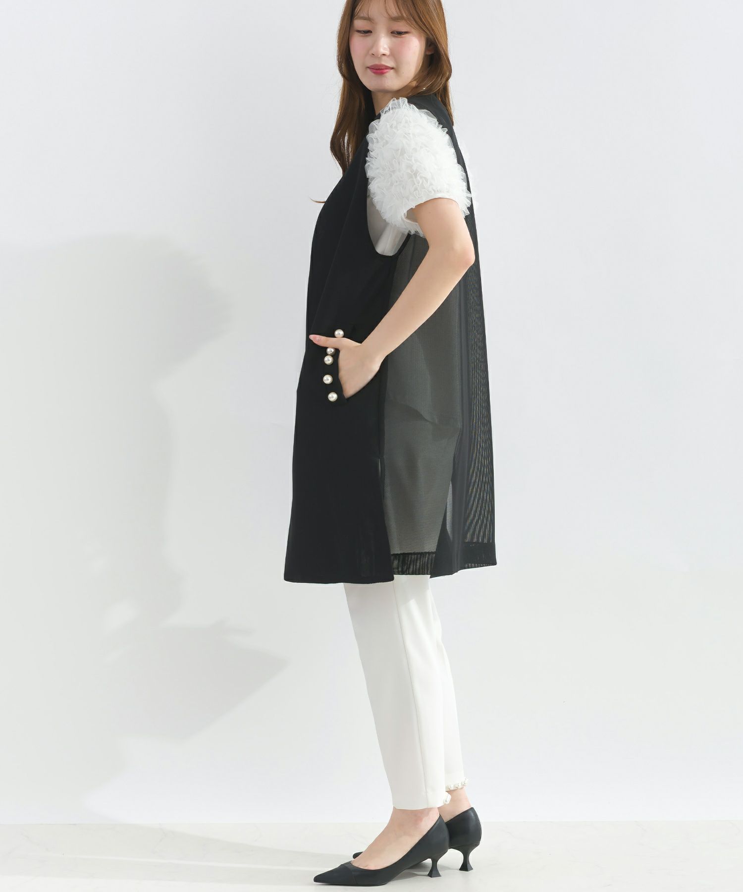 model：H165　着用サイズ：M
