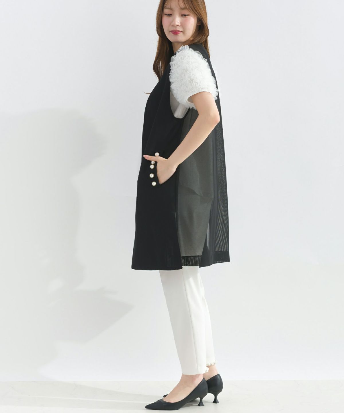 model：H165　着用サイズ：M