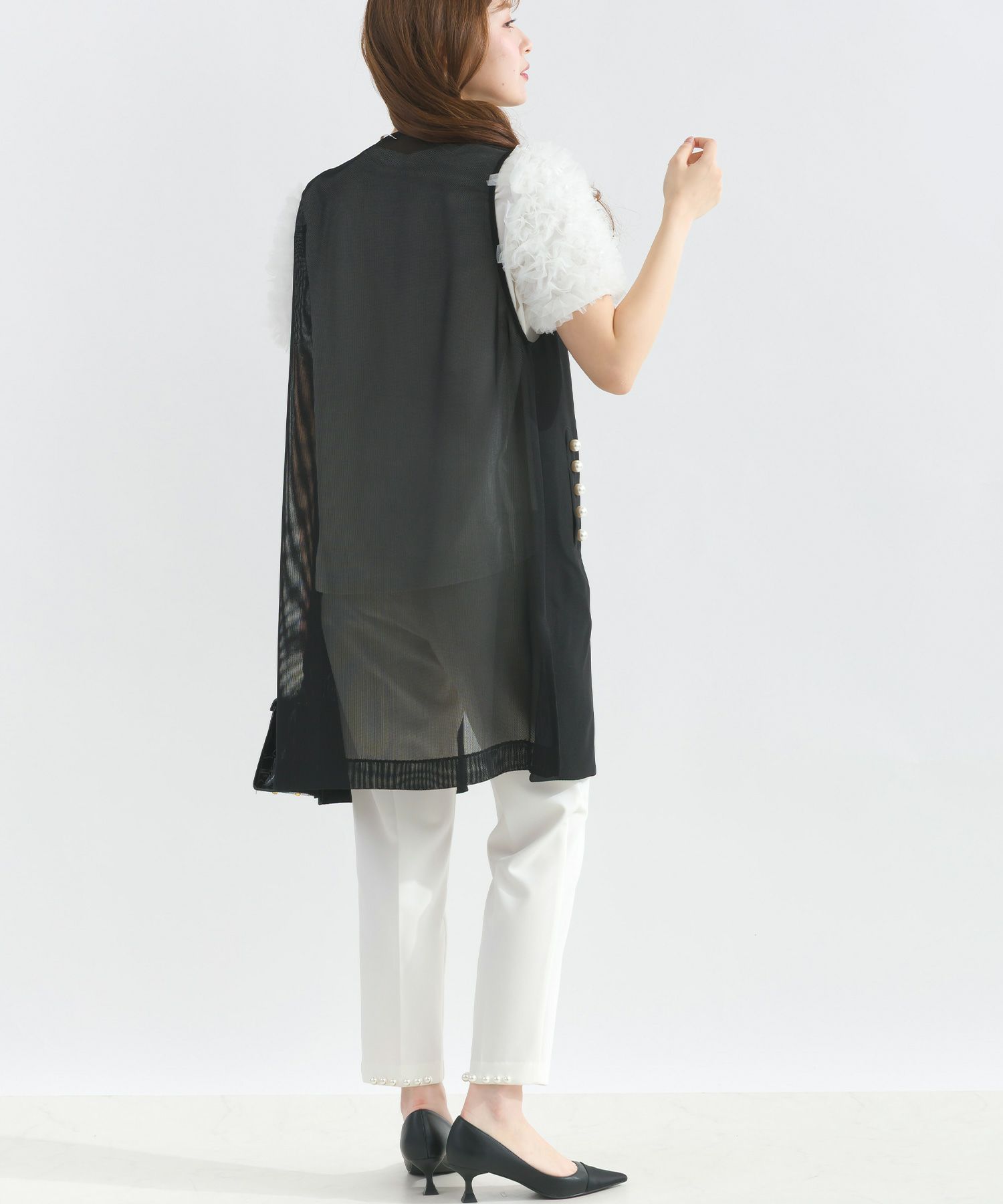 model：H165　着用サイズ：M