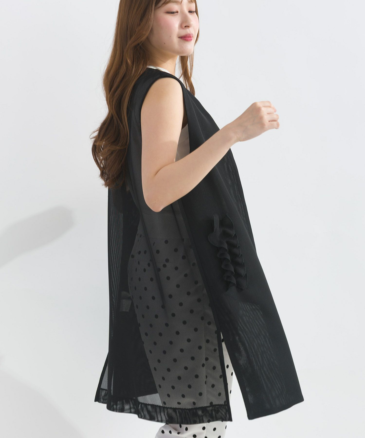 model：H165　着用サイズ：M
