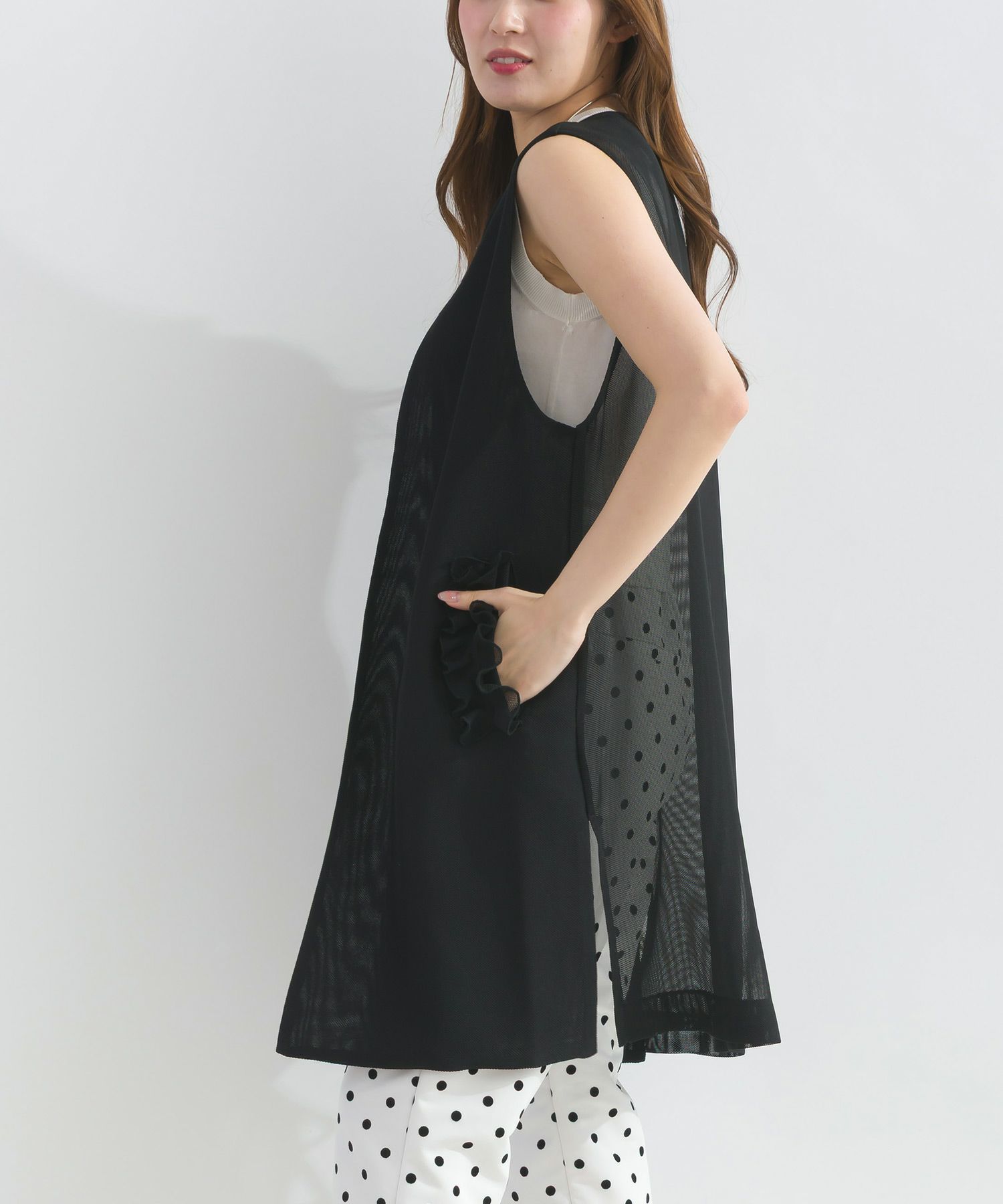 model：H165　着用サイズ：M