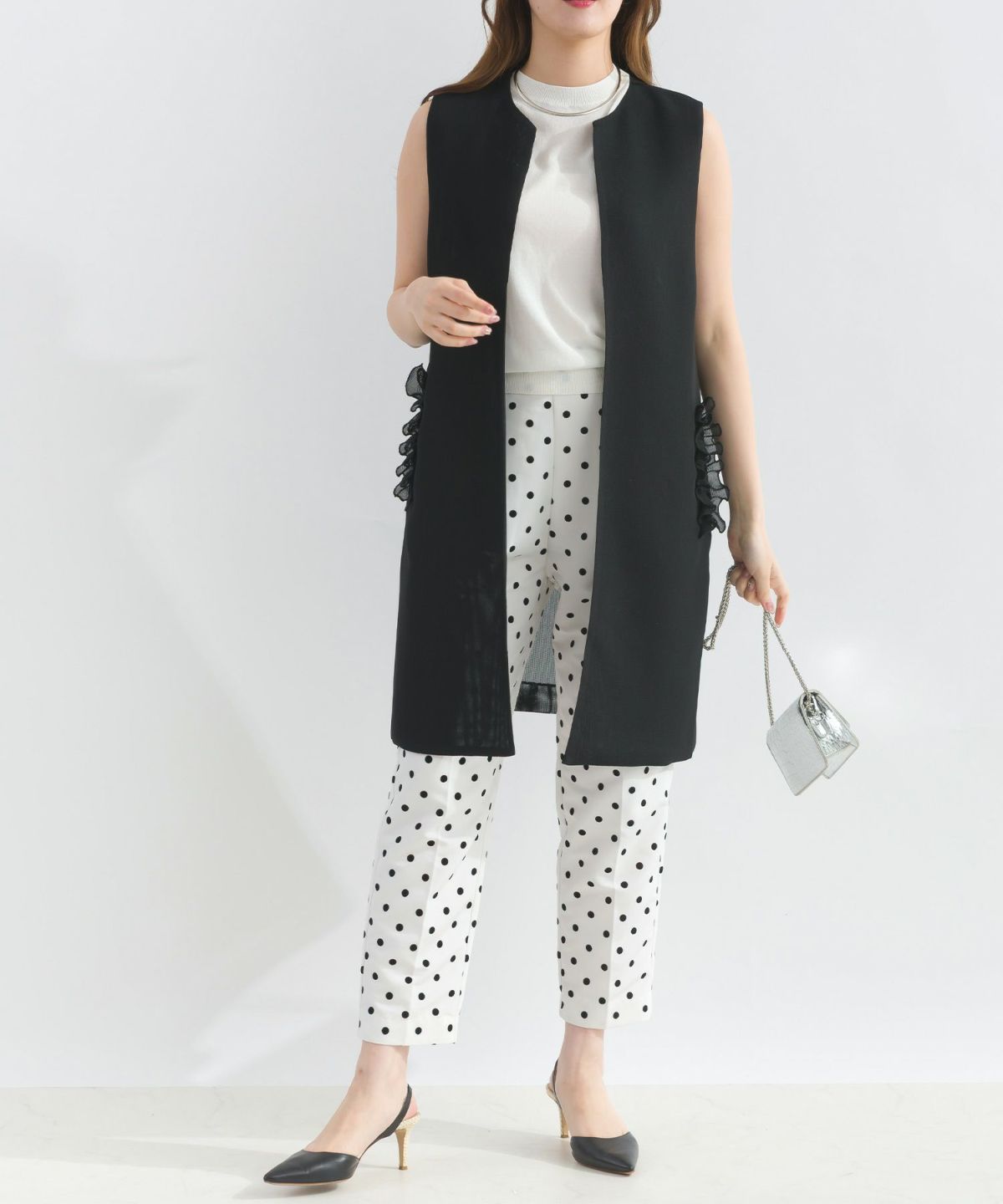 model：H165　着用サイズ：M