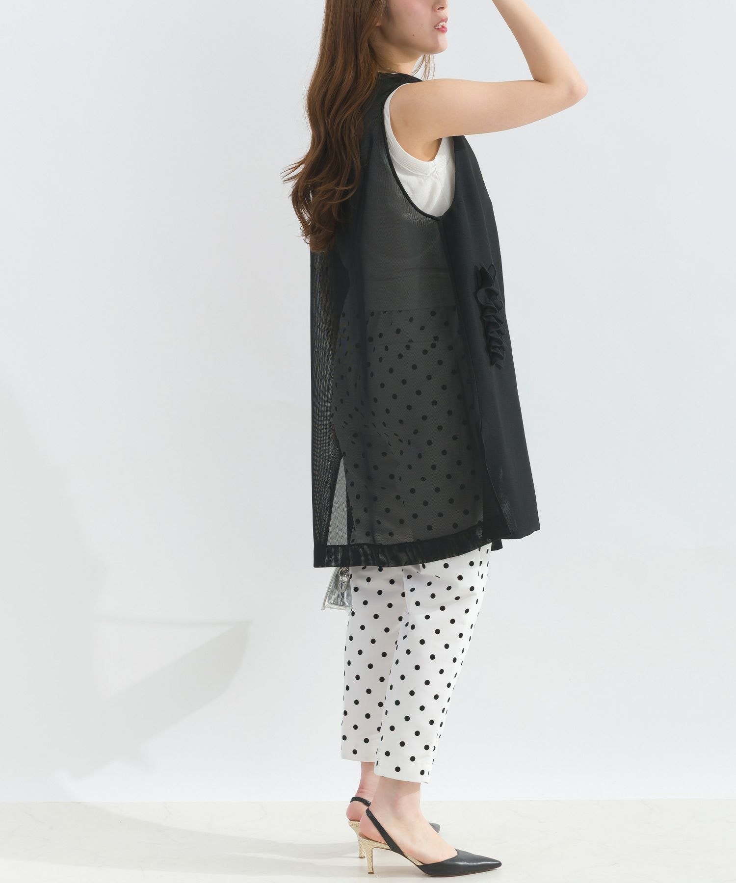 model：H165　着用サイズ：M