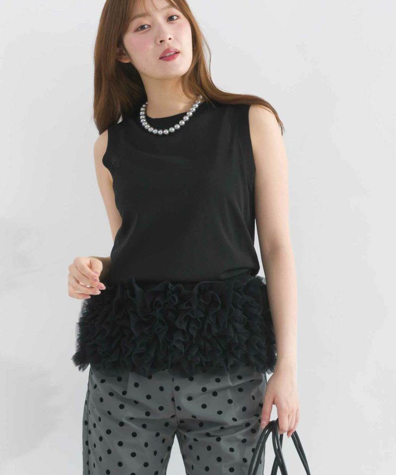 model：H165　着用サイズ：M　ブラック