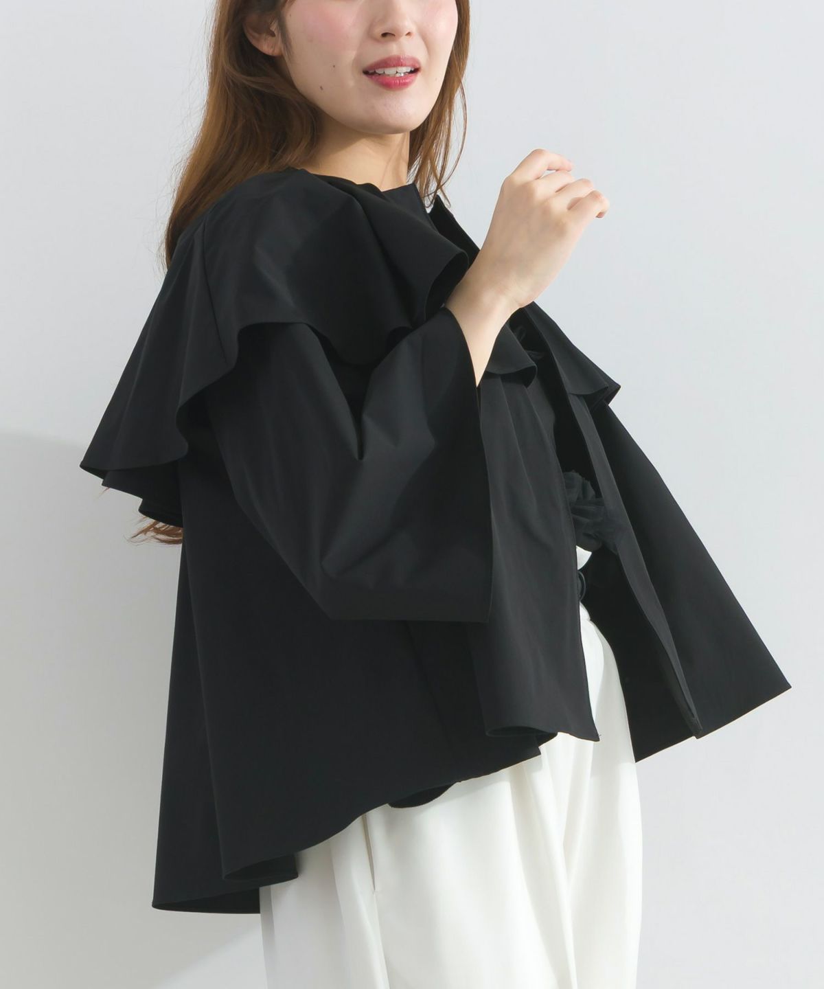 model：H165　着用サイズ：M　ブラック