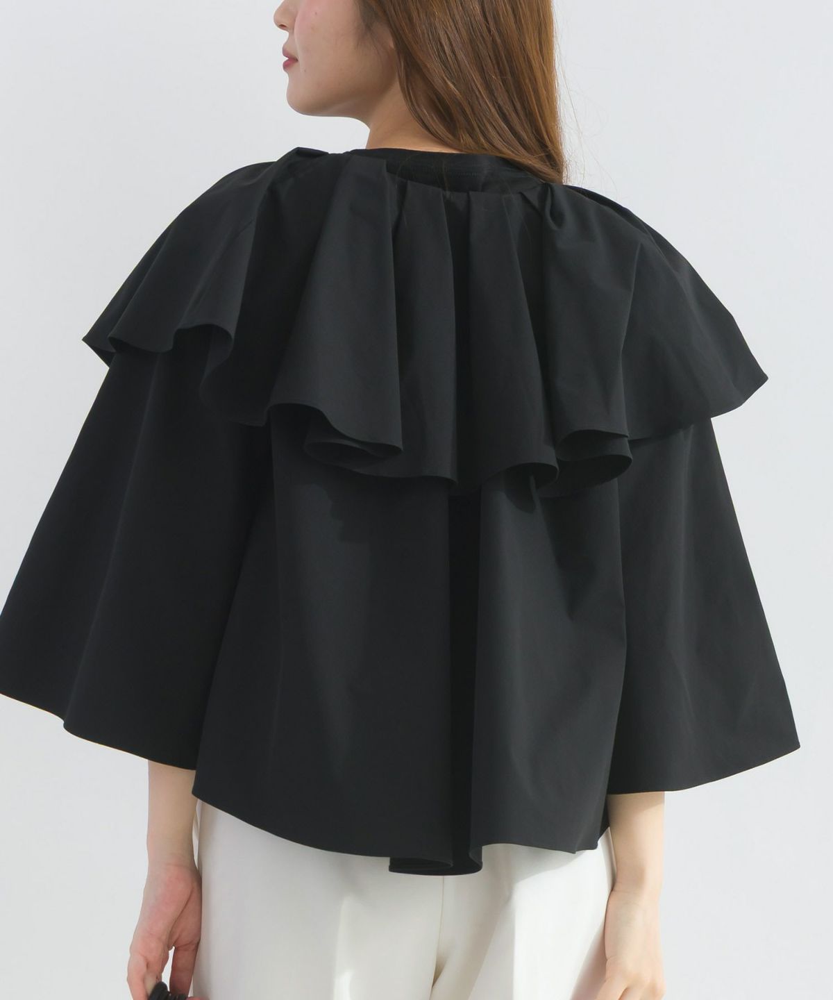 model：H165　着用サイズ：M　ブラック