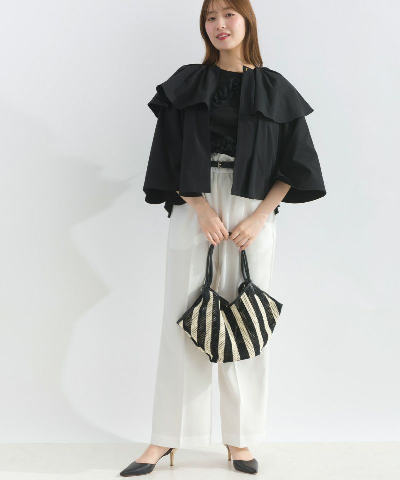 model：H165　着用サイズ：M　ブラック