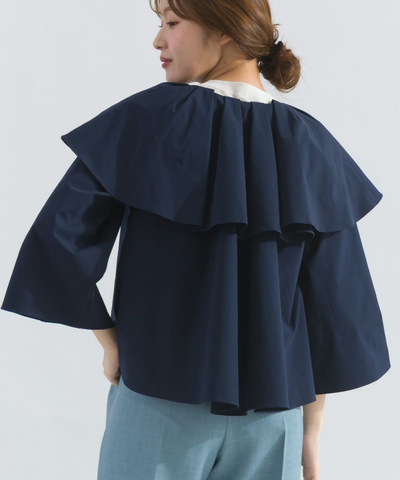 model：H165　着用サイズ：M　ネイビー