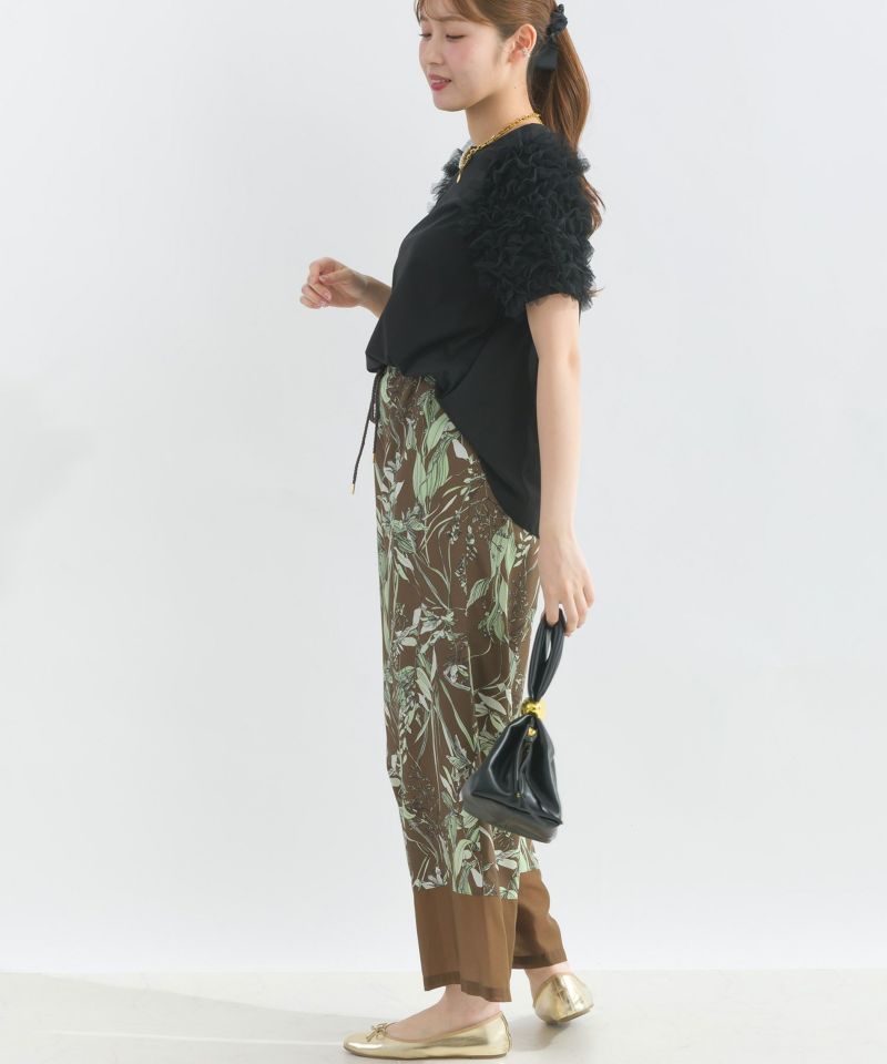 【SALE】PICCIN PERLA ピッチンぺルラ 即日発送 チュールスリーブプルオーバー 906560 半袖 Tシャツ レディース ペプラム チュールスリーブプルオーバー | PICCIN (ピッチン) 公式通販