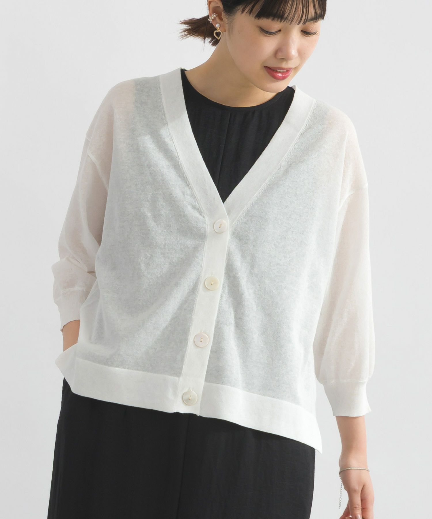 16ゲージ天竺UVカットカーディガン | PICCIN (ピッチン) 公式通販