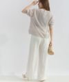 model：H165　着用サイズ：M　ベージュ
