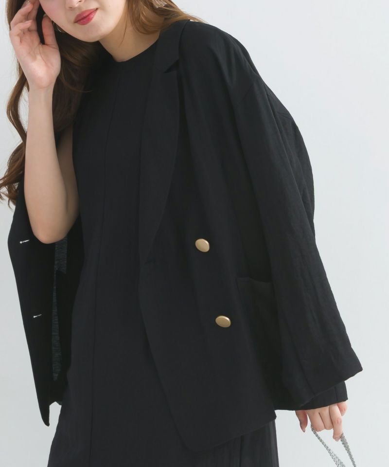 model：H165　着用サイズ：M　ブラック（セットアップで）