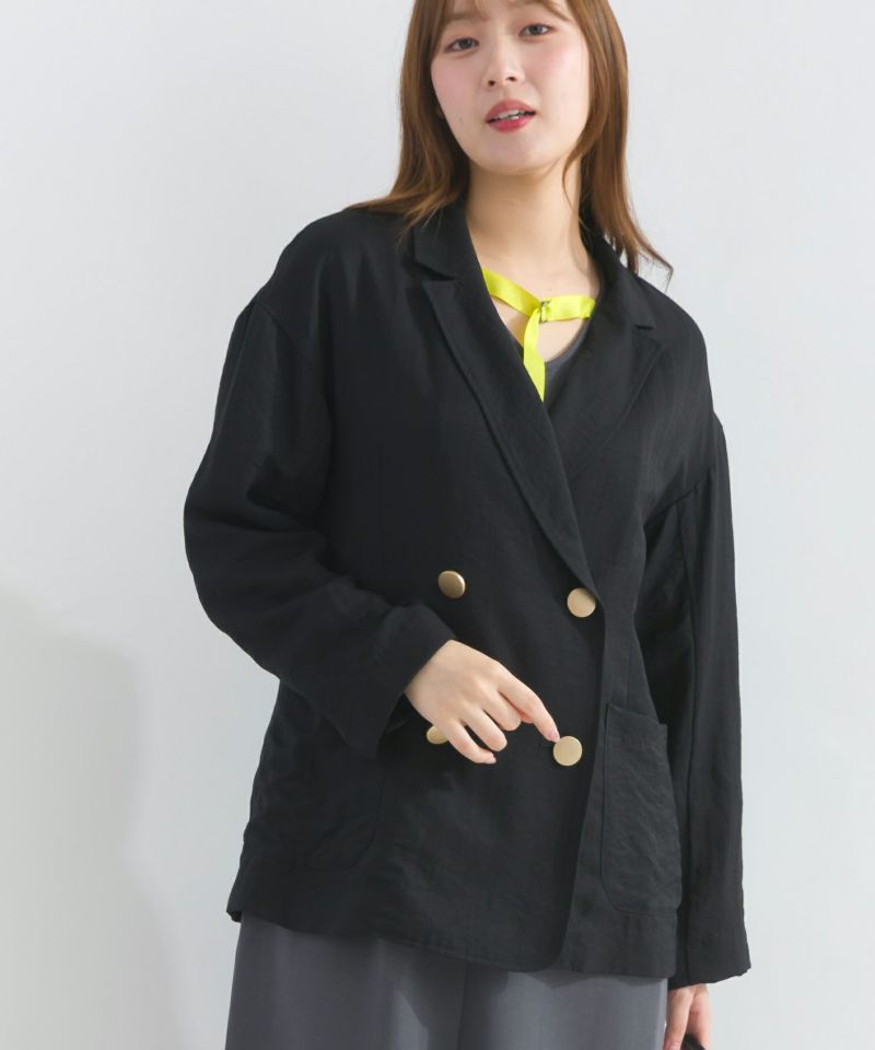 model：H165　着用サイズ：M　ブラック