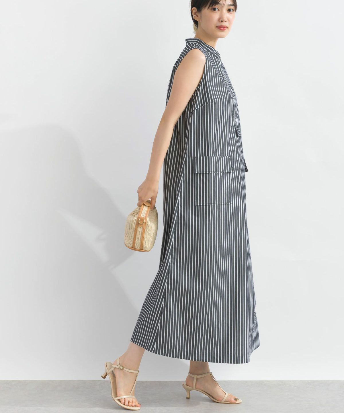 model：H162　着用サイズ：M　ブラック