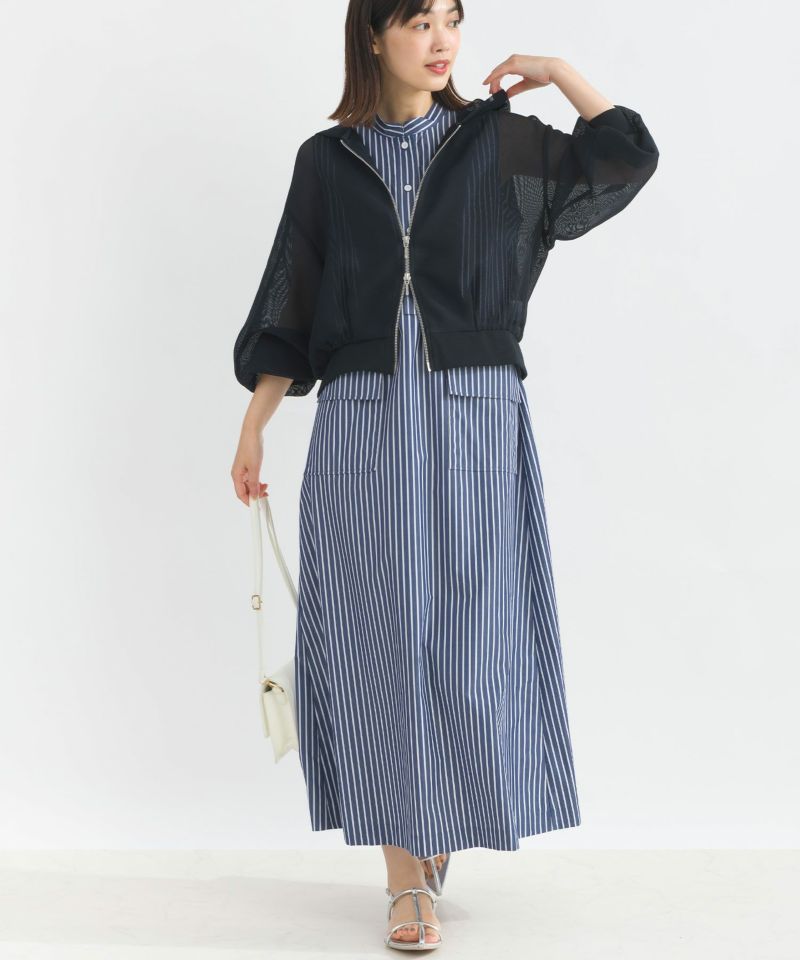 model：H162　着用サイズ：M　ネイビー