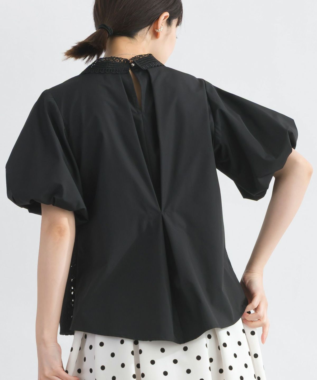 model：H162　着用サイズ：M　 ブラック