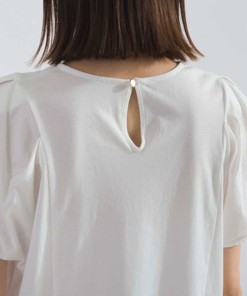 tシャツ 「WEB限定」コットン天竺切り替えカットソー レディース WEB限定】コットン天竺切り替えカットソー | PICCIN (ピッチン