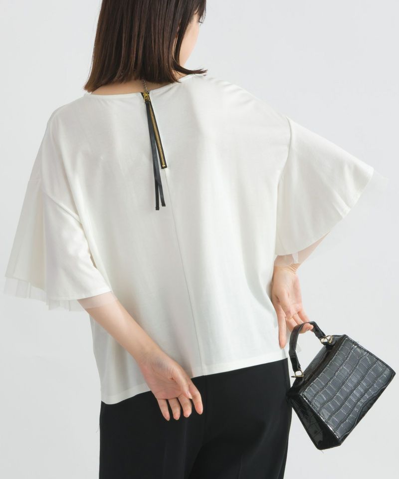 【SALE】PICCIN ピッチン 即日発送 袖ギャザーカットソー 149500 カットソー 半袖 レディース 袖ギャザーカットソー | PICCIN (ピッチン) 公式通販
