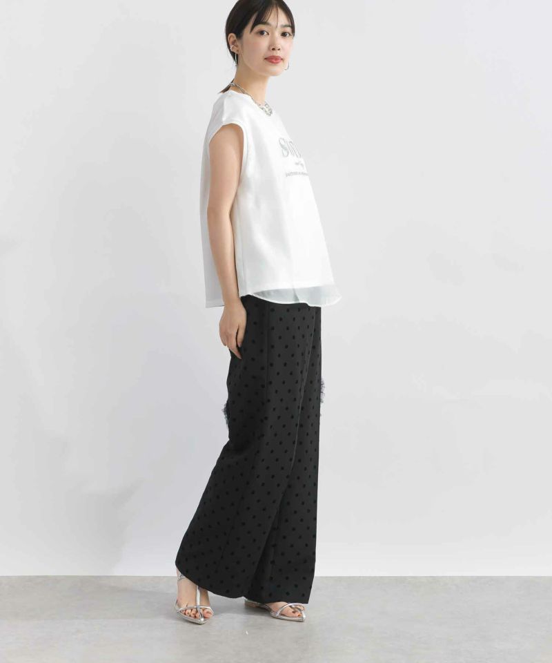 model：H162　着用サイズ：M　オフホワイト