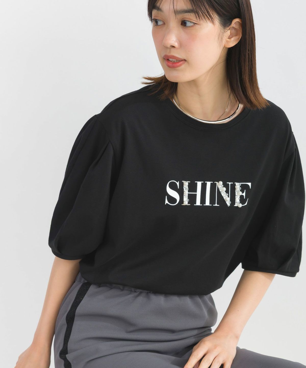 model：H162　着用サイズ：M　ブラック