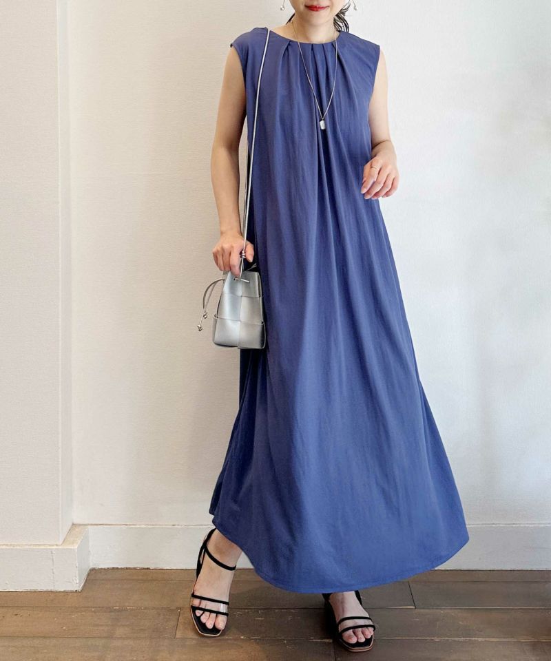 model：H164　着用サイズ：M　ブルー