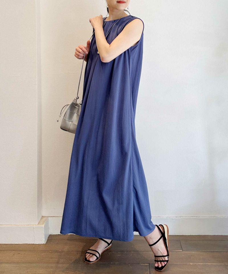 model：H164　着用サイズ：M　ブルー