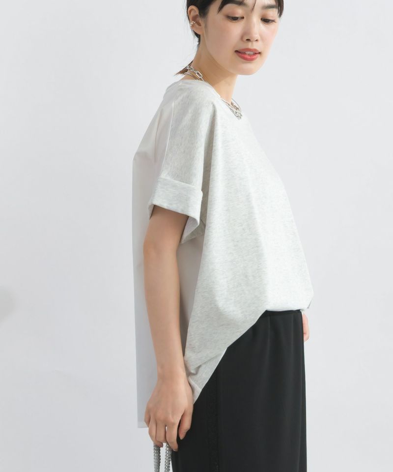 model：H162　着用サイズ：M　ベージュ