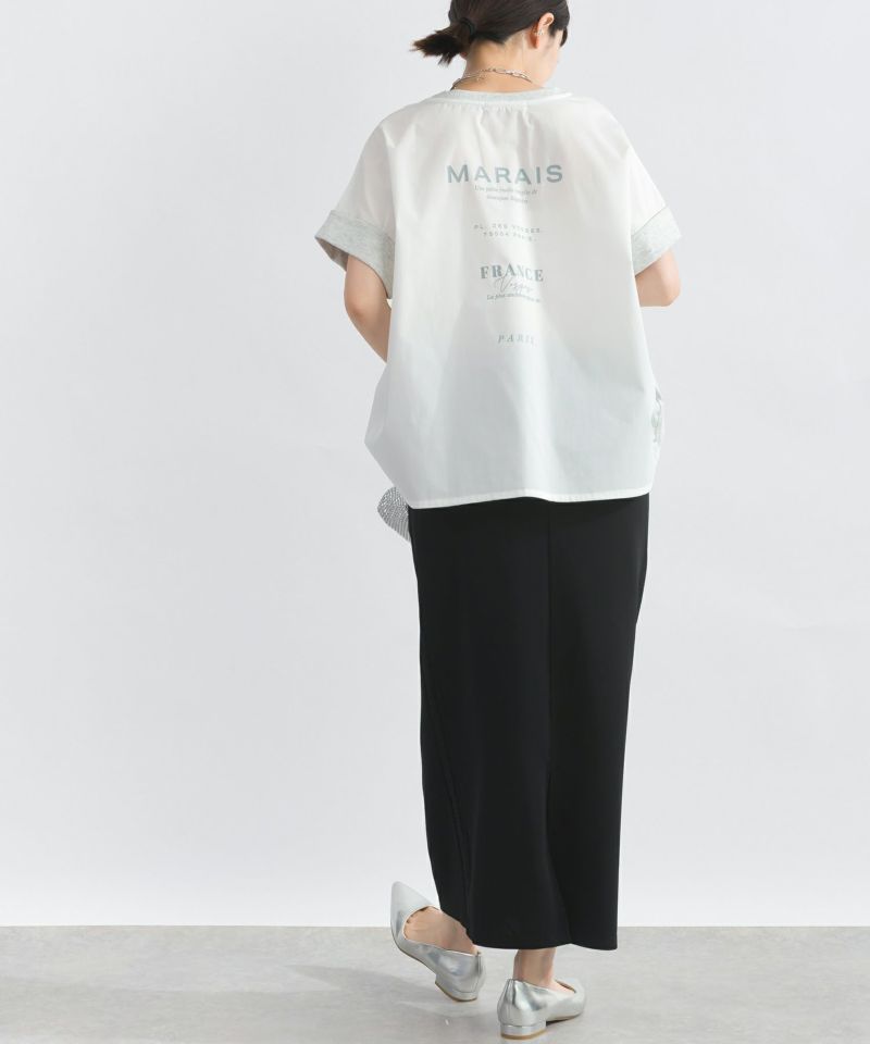 model：H162　着用サイズ：M　ベージュ