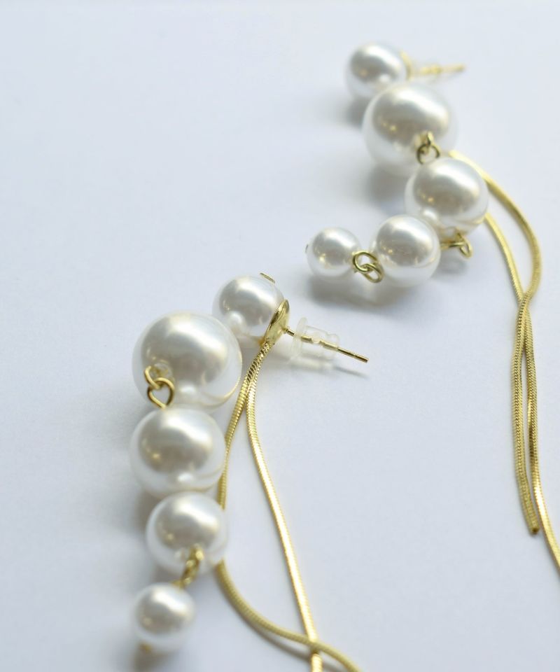 4℃ ロングチェーンピアス ロングチェーンピアス | PICCIN (ピッチン) 公式通販