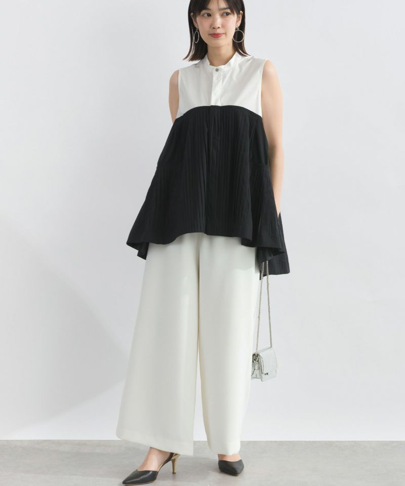 model：H162　着用サイズ：M　ホワイト系その他