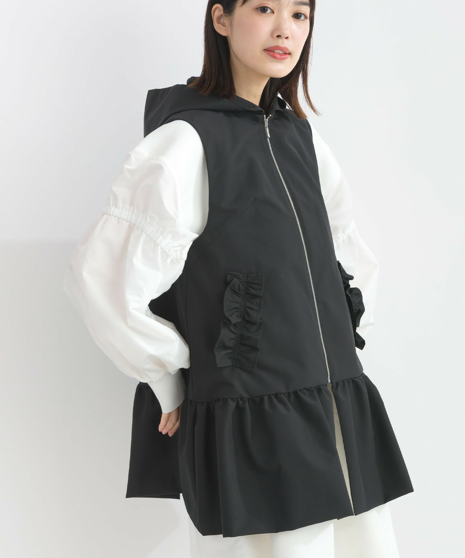 model：H162　着用サイズ：M