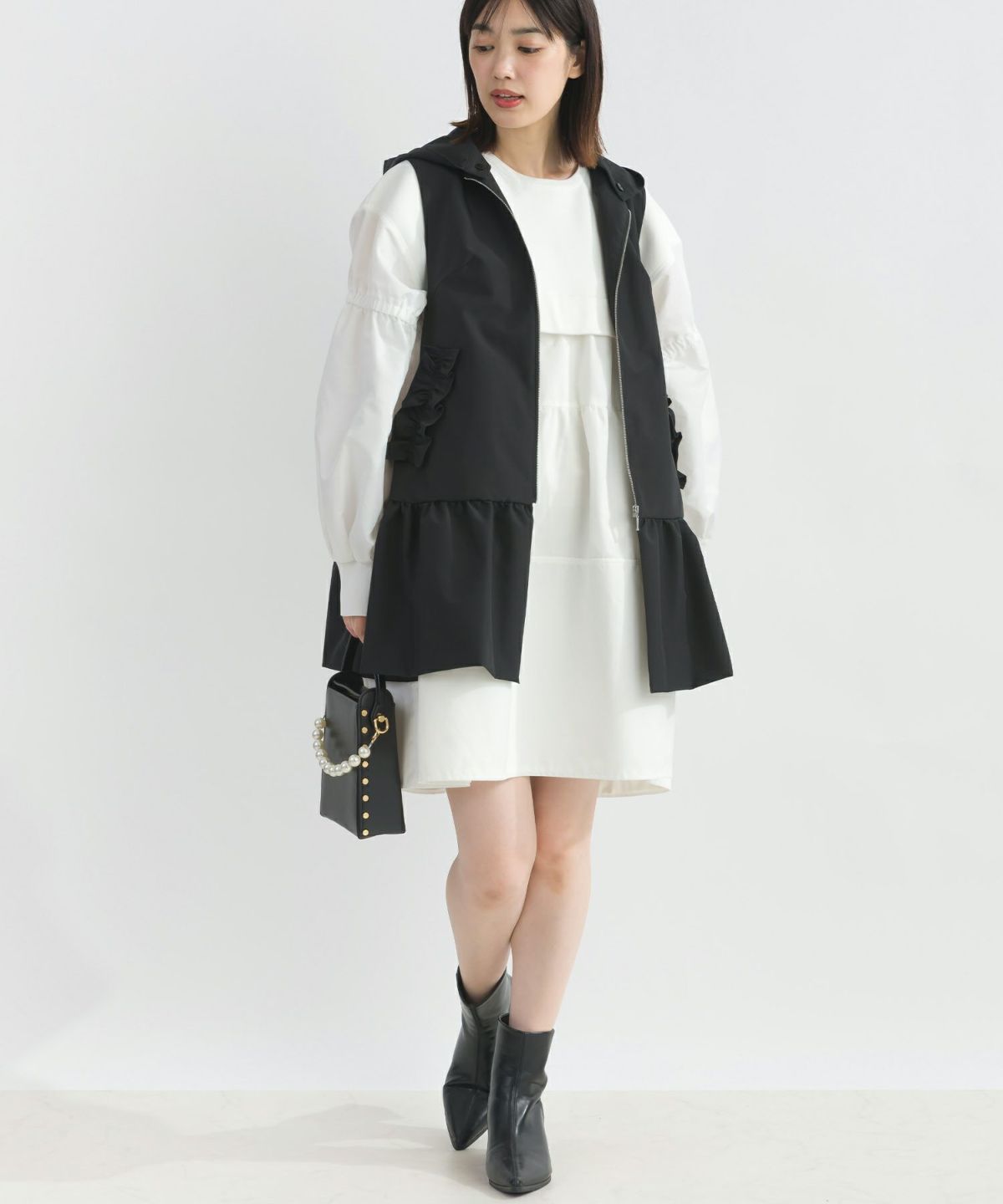 model：H162　着用サイズ：M