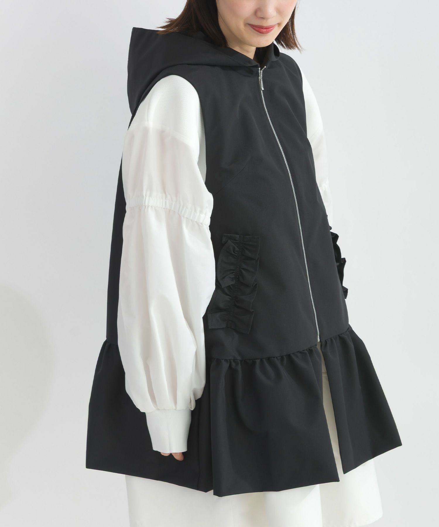 model：H162　着用サイズ：M