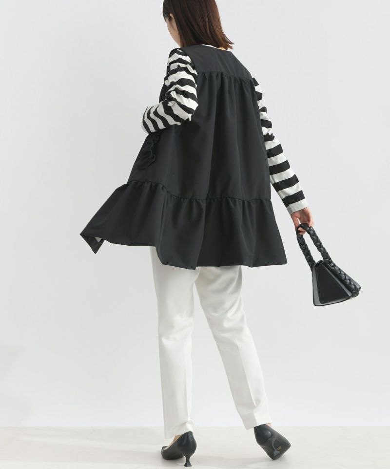 model：H162　着用サイズ：M　フードなし