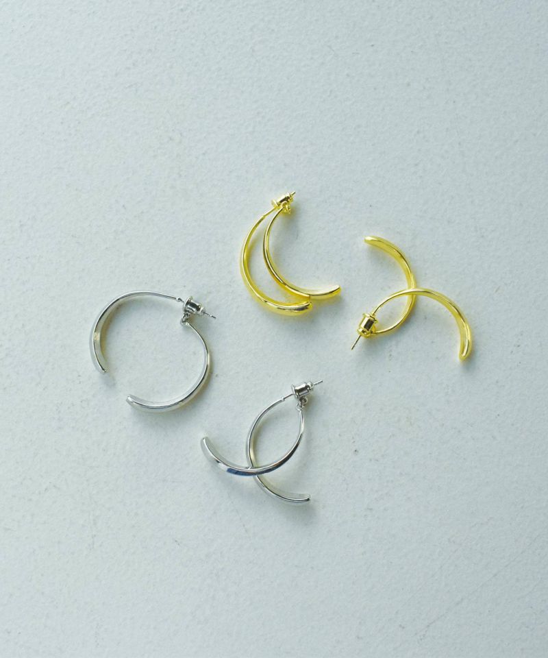 Shashi☆Rebecca/フープ ピアス♪【送料込】 SHASHI Shashi(シャシ) SUPER KATERINA HOOP フープ ピアス ロン