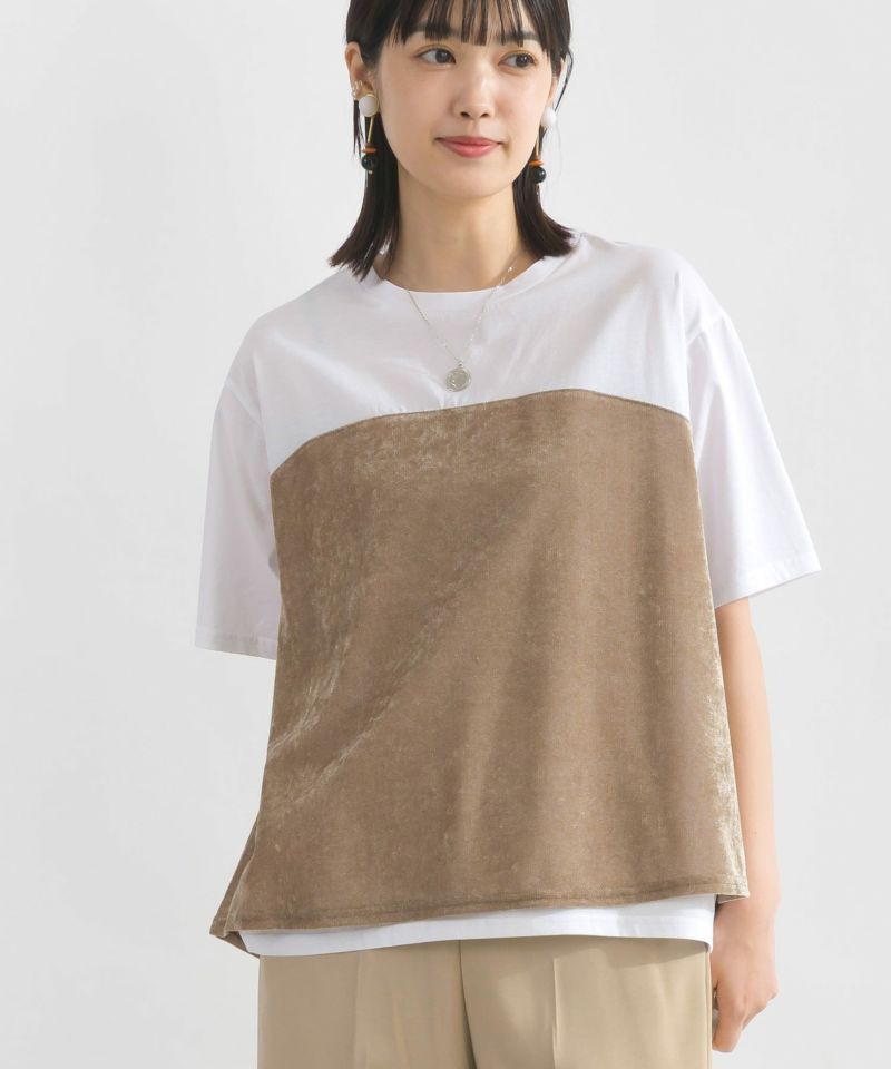 model：H162　着用サイズ：M　オフホワイト